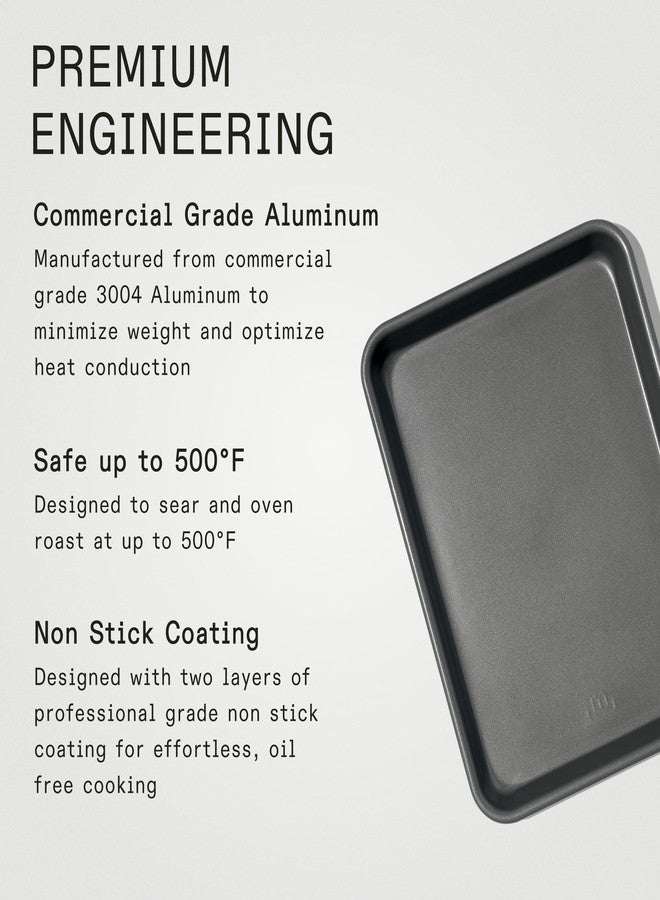 Madein Made In Cookware - Quarter Non Stick Sheet Pan - 3004 Aluminum - Professional Bakeware - Image 3